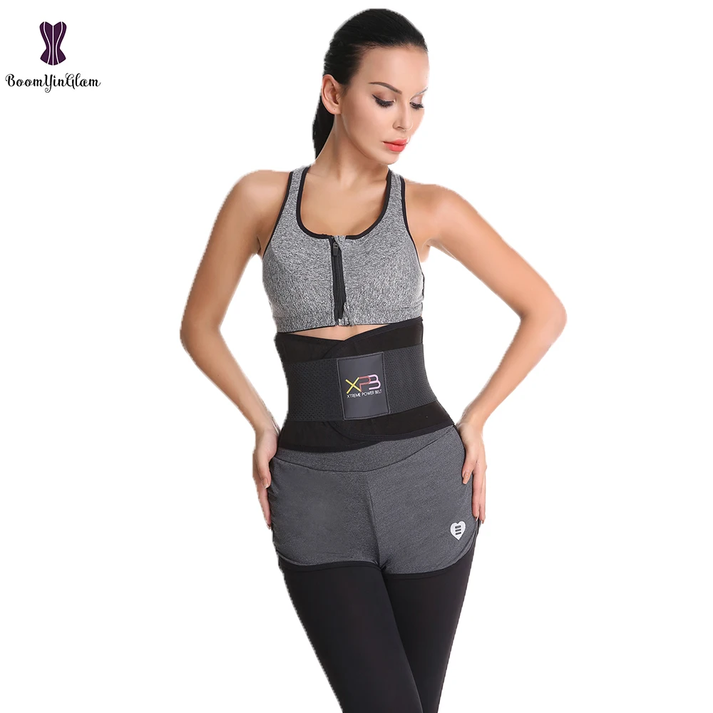 

Neoprene Waist Trainer Adjustable Unisex Xtreme Power Belt Slimming Thermo Shaper Sport Belt For Postpartum 603#