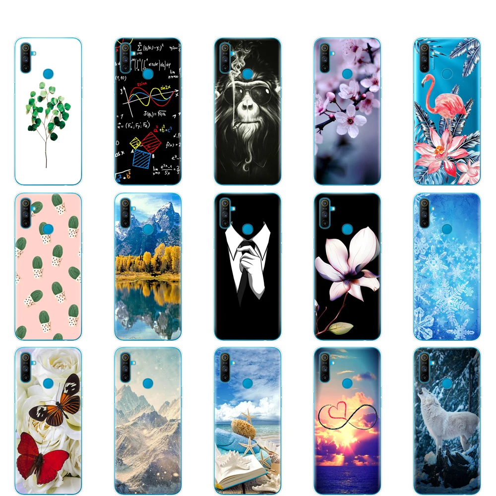Silicon Case For Realme C3 6.5 inch Soft TPU OPPO RMX2020 C 3 Back Protective Phone Cover Capa Fundas |