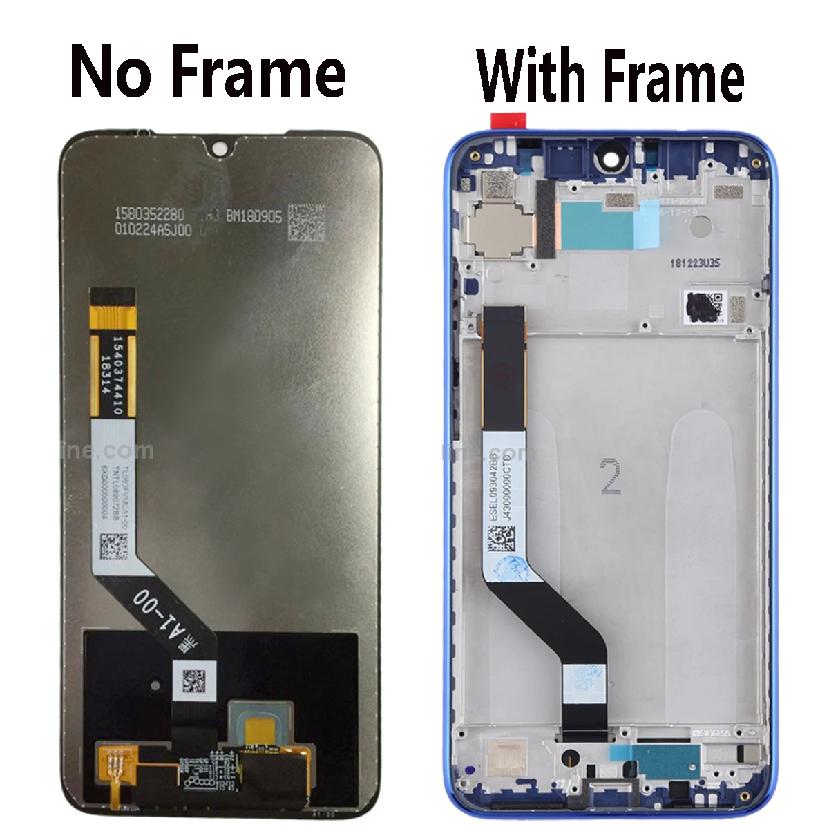 Original For Xiaomi Redmi Note 7 M1901F7G M1901F7H M1901F7I LCD Display Touch Screen Digitizer Assemby