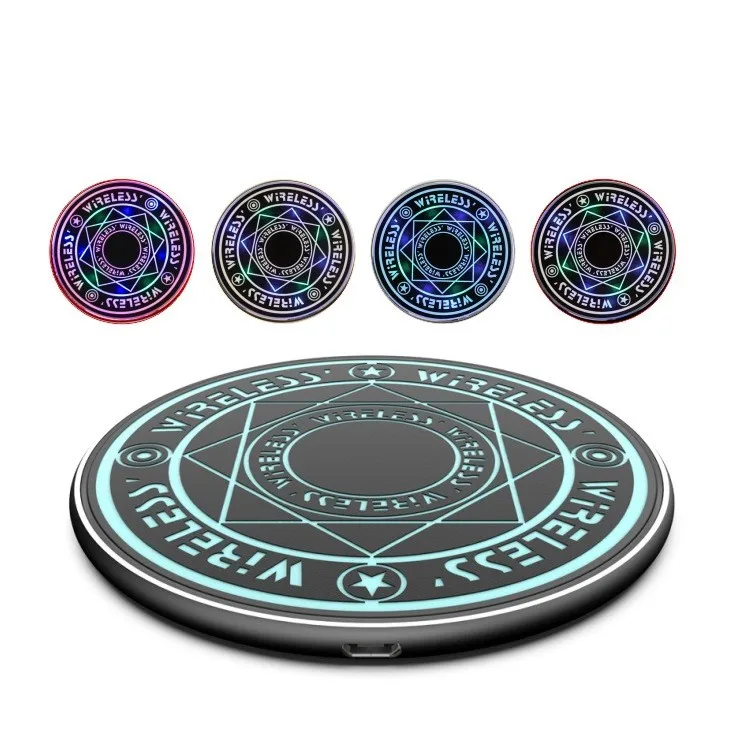 Беспроводное зарядное устройство Magic Circle Array 7 5 Вт 10 ультратонкая Быстрая Зарядка