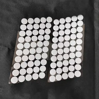 

Lvcky 500 Pieces Self Adhesive Hook and Loop Coin Dots Tapes, White