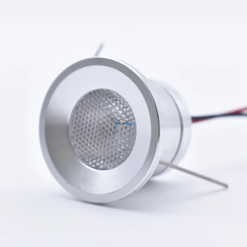 

IP65 Waterproof 12V 1W Mini Spot LED Lights D32MM 30 Degree Dimmable Recessed Downlight for Cabinet Closet Kitchen 4PCS/Lot