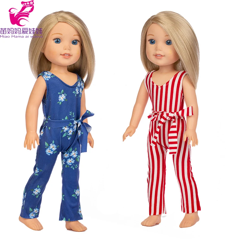 Одежда для кукол Wellie Wishers Камилла Ashlyn Kendall Emerson 14 5 дюйма 38 см 36 Комбинезоны Нэнси