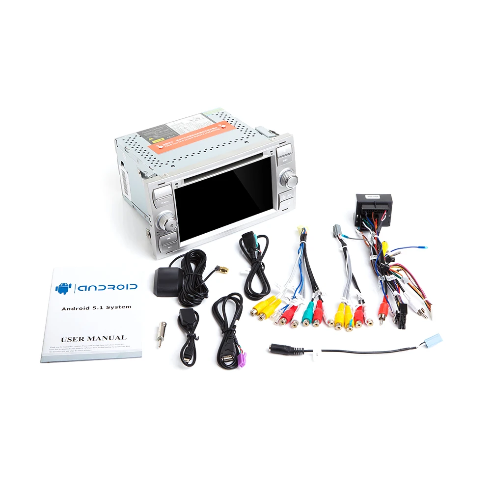 Best 2din Android 9 Car Radio Multimedia For Ford Focus 2 3 mk2 Mondeo 4 Kuga Fiesta Transit Connect S-C MAXGPS Navigation head unit 5