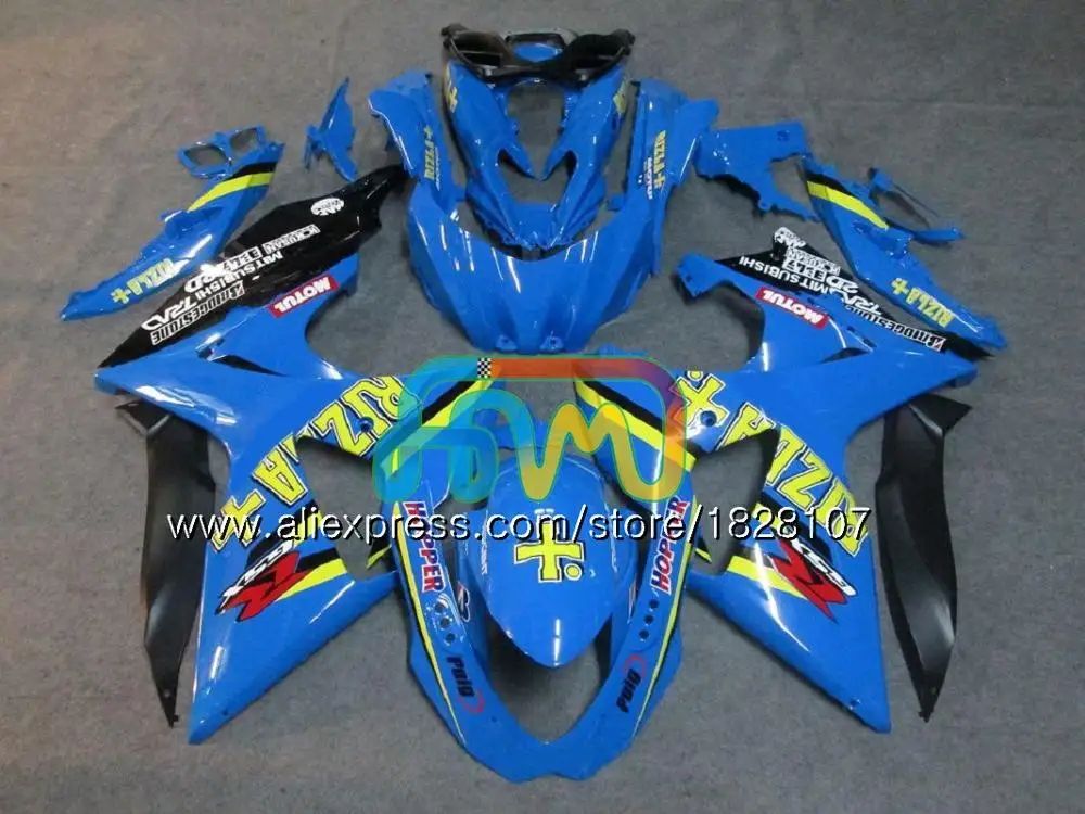 K9 для SUZUKI GSXR-1000 GSXR 1000 09, 10, 11, 12, 13, 15 и 16 44BS. 159 GSXR1000 2009 2010 2011 2012 Зеленый Белый обтекатель - Цвет: No. 24