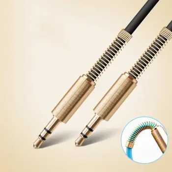 

3.5mm Plug TPE Aux Audio & Video Cables Cord Line For Phone PC Accessories For Xiaomi Iphone Audio Aux Splitter Adapter TXTB1