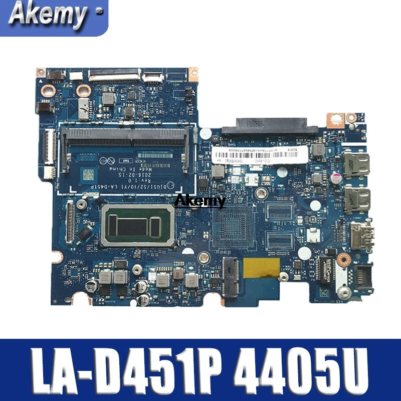 

LA-D451P Laptop motherboard for Lenovo YOGA 510-14ISK Flex4-1470 original mainboard 4405U-CPU