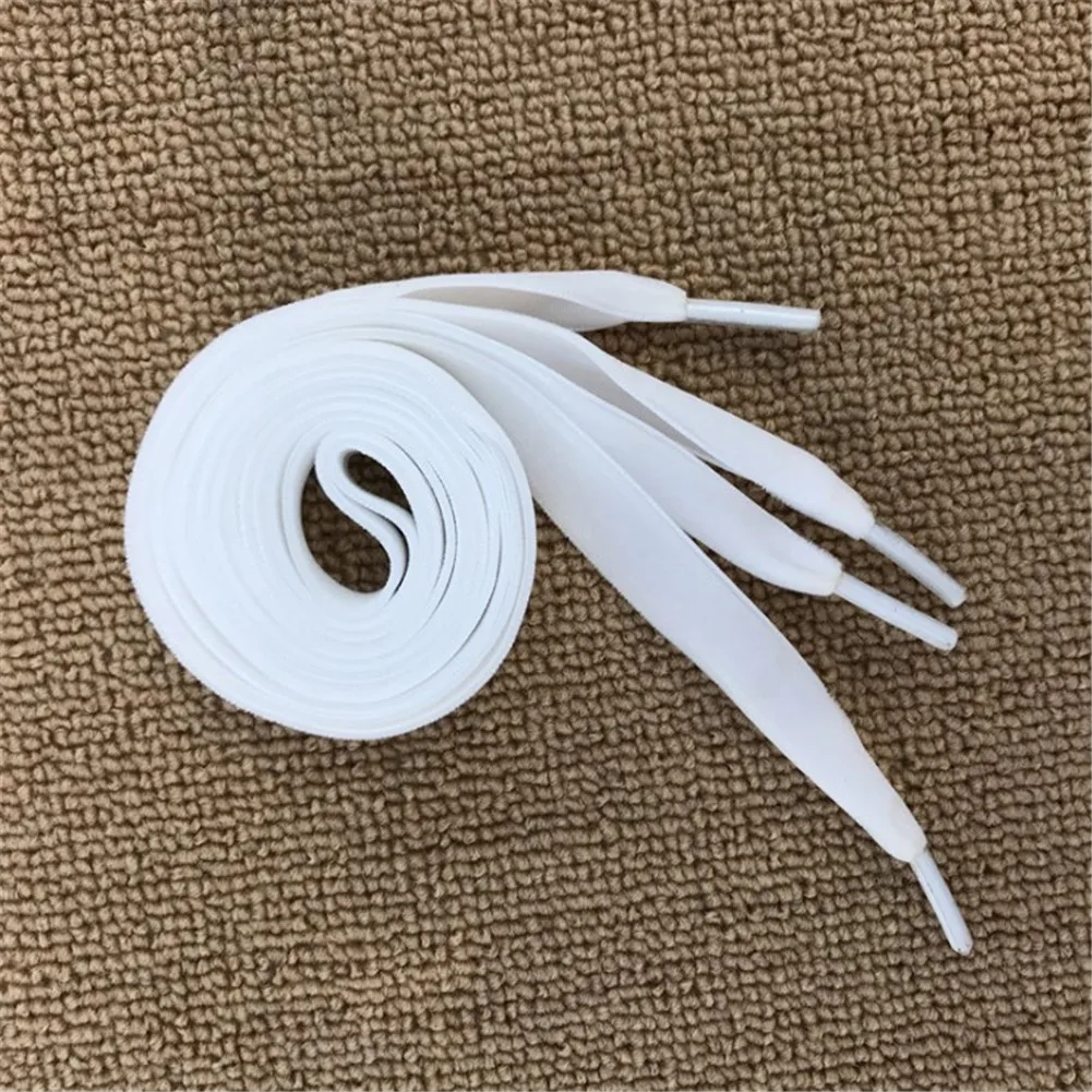 80/100/120/160CM Length Width Velvet Surface Shoelaces Women Men Black White Blue Colorful Leather Sports Casual Shoes Laces shoe laces shoelaces without ties shoe accessories