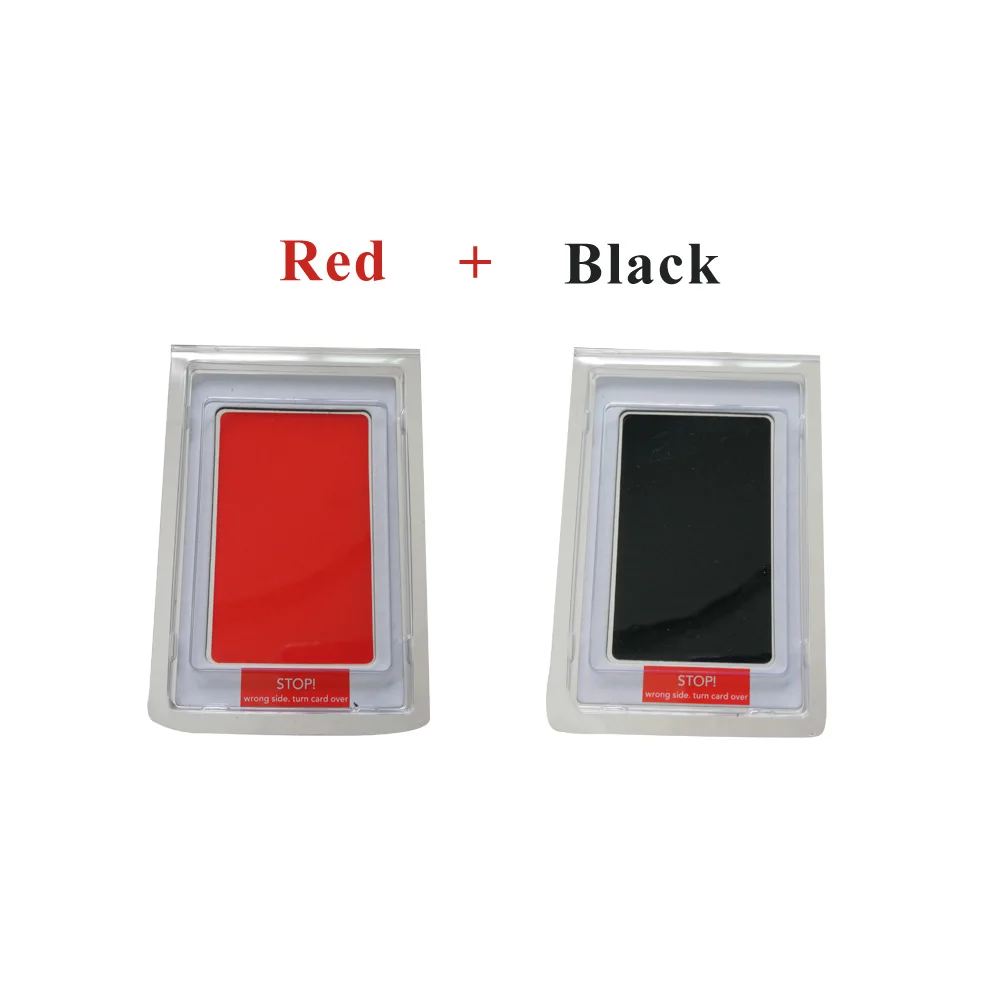 1 Red 1 Black Чернильная DIY штемпельная подушка для отпечатка ноги новорожденного ребенка сувенир следа и отпечатка пальца Комплект Детская штемпельная подушка хранения Memento - Цвет: 1 Red 1 Black