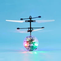 UFO Drone Helicopter Fly Toys,Color Infrared Induction Flying Ball Hand Control Electric Kids Toys Gift