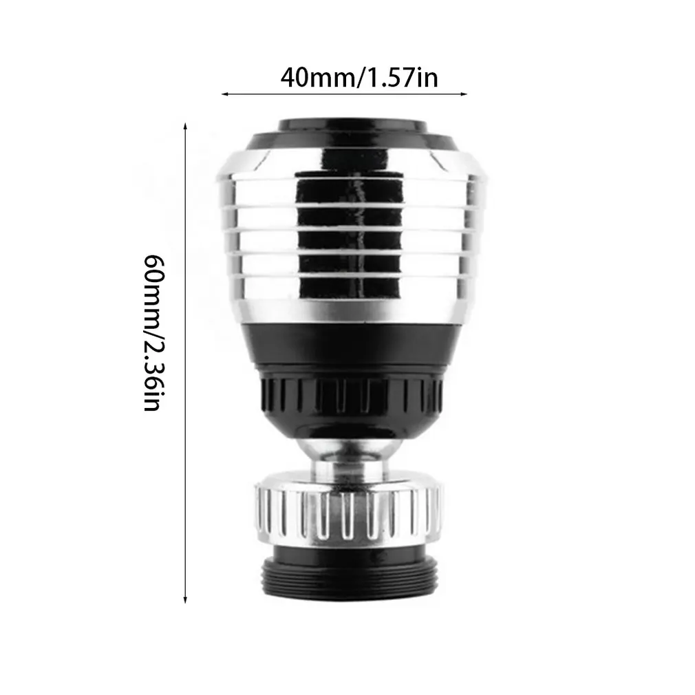 ABS пластиковый кран брызговик сопло вращающийся водосберегающий Душ фильтр для