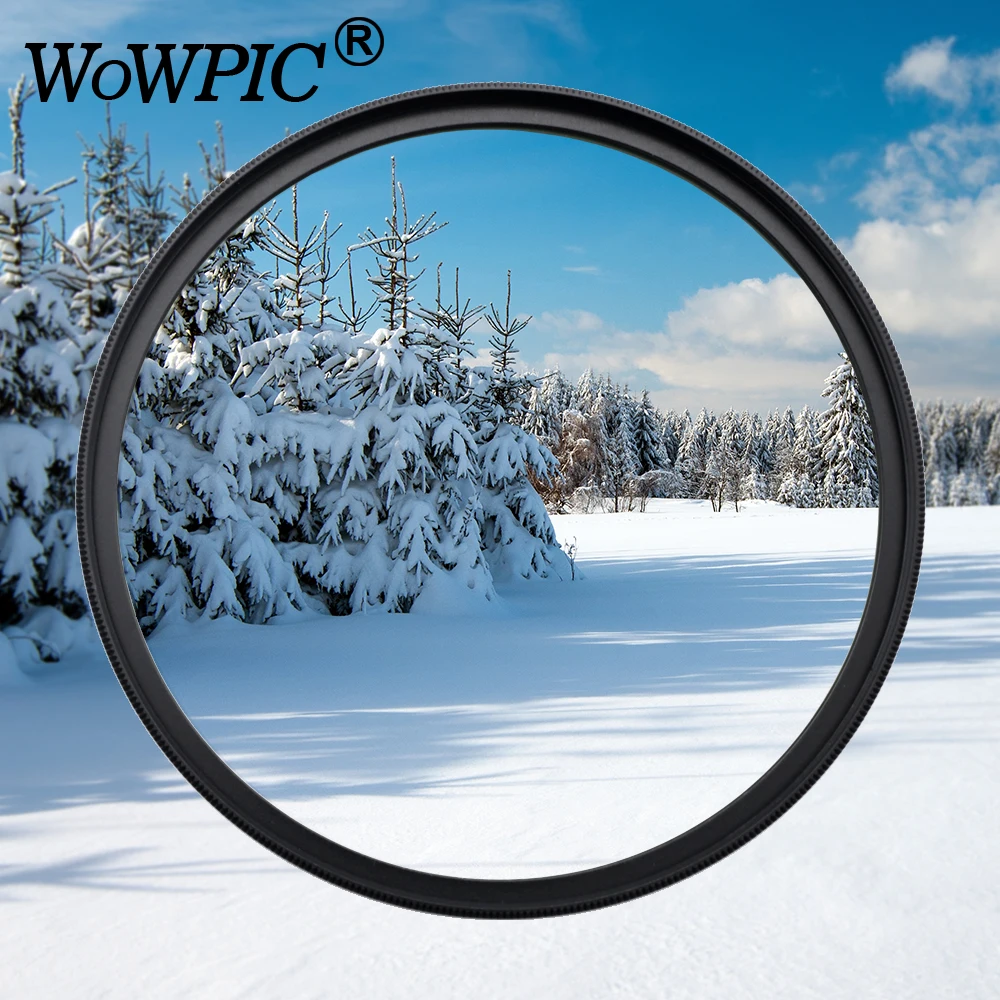 

62mm MC UV Filter WOWPIC Super Slim Green Muticoating 16 layers Lens Protector 62 mm Camera Filter for Canon Nikon DSLR Camera