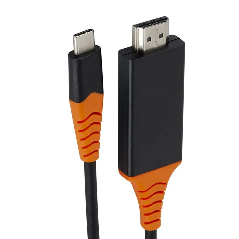 Тип C к HDMI кабель USB 3,1 адаптер AV патч-корд для samsung Galaxy S10 S9 MacBook разъем «Папа-папа» дисплей