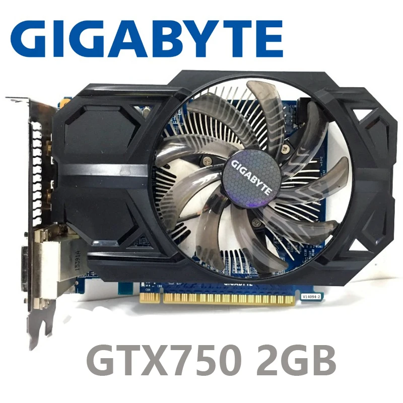 

Used Gigabyte GTX750 2GB GeForce GTX 750 2G D5 DDR5 128 Bit PC Desktop Graphics Cards computer Graphics Cards