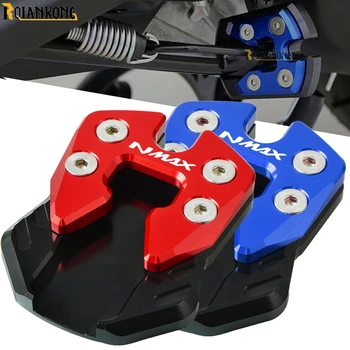 

New NMax LOGO Scooter Motorcycle Side Stand Enlarge Plate Kickstand Extension For Yamaha NMAX 125 155 2015 2016 2017 2018 2019