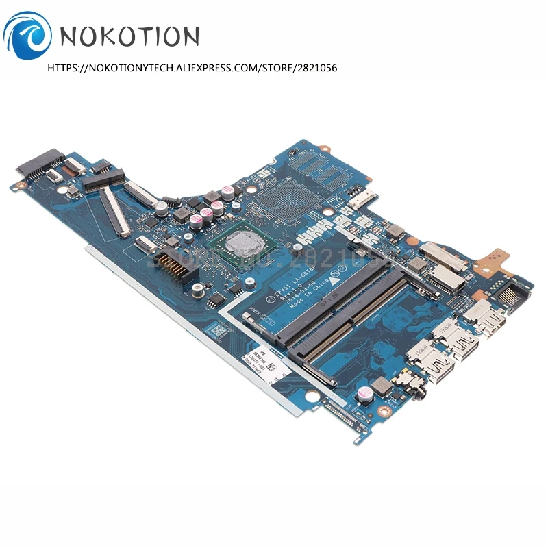NOKOTION For HP 15-DB 15T-DB Laptop Motherboard A9-9425 AM9425 CPU