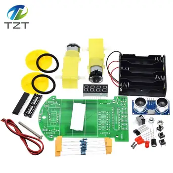 

D2-4 Ranging car parts diy kit Ultrasonic module Intelligent ranging car kit for Arduino