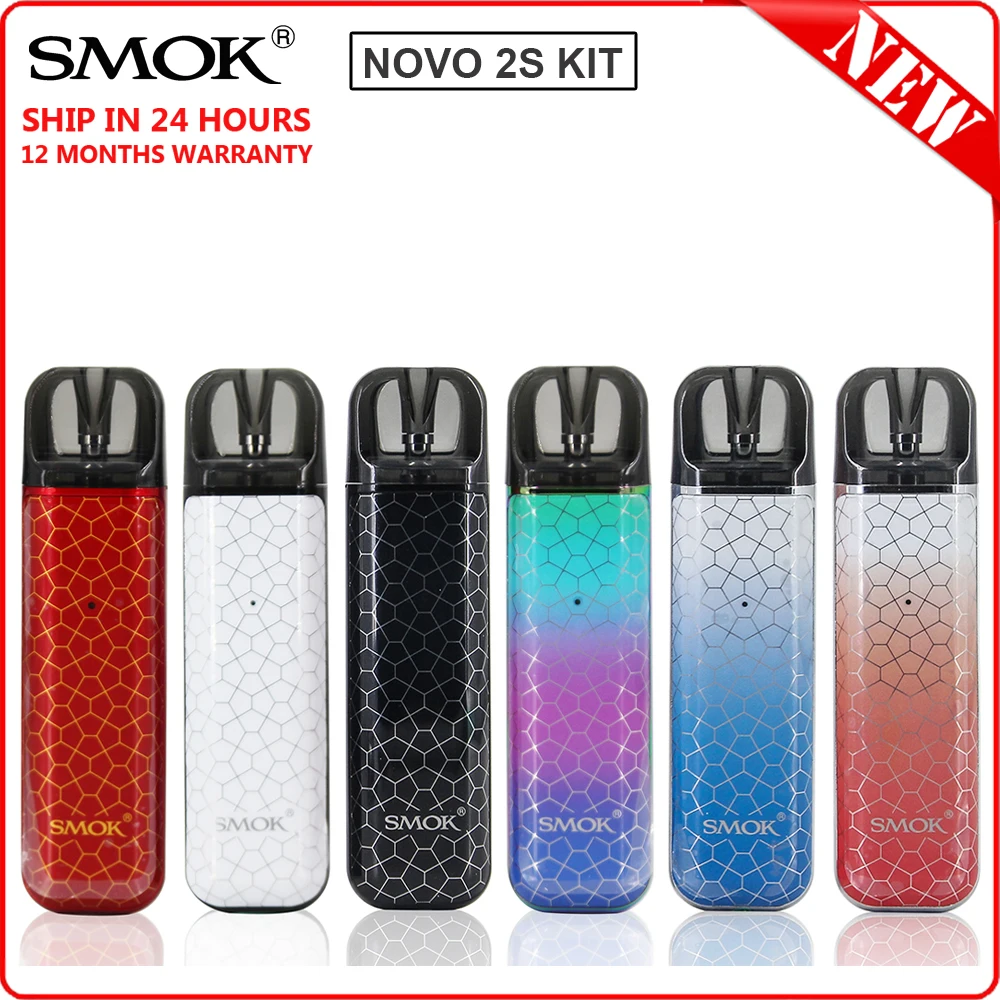 Oryginalny zestaw SMOK Novo 2 S 2 S wkłady Vape Box Mod Pen z 800mAh