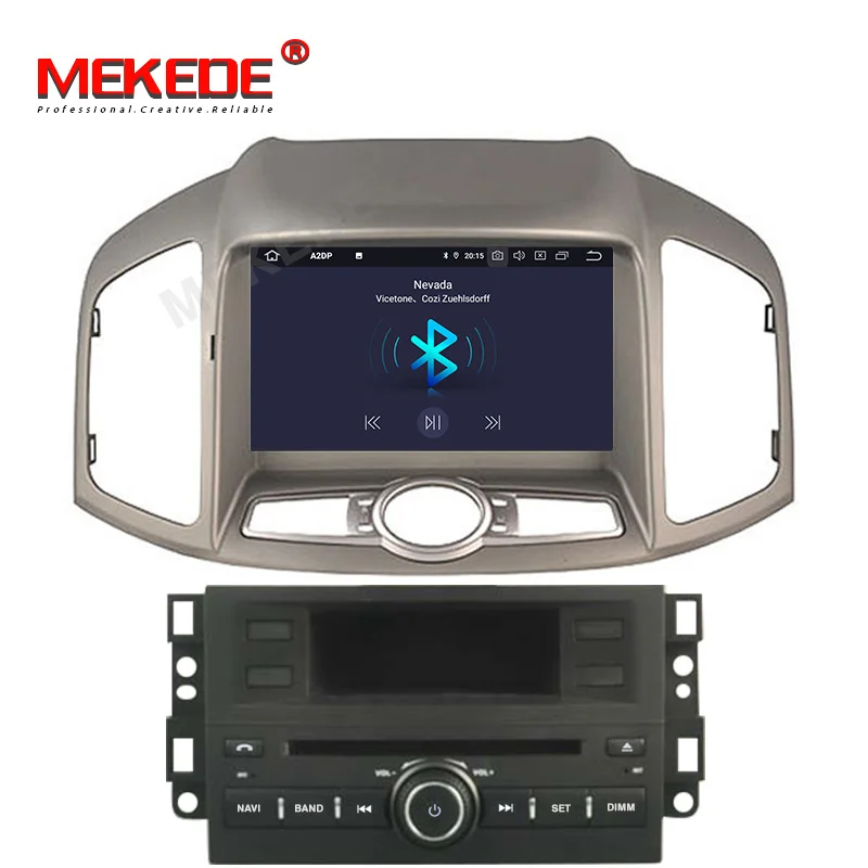 Top Android 9.0 4+64G GPS Navigation Car Radio Player For CHEVROLET CAPTIVA 2012-2013  Multimedia Player Head Unit 5