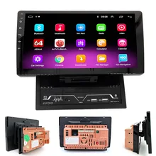 2 Din Android 9.1 Auto Multimedia Speler 10Inch Autoradio Stereo Radio Gps Navigatie Bluetooth Video Wifi Camera Dvr 2DIN geen Dvd