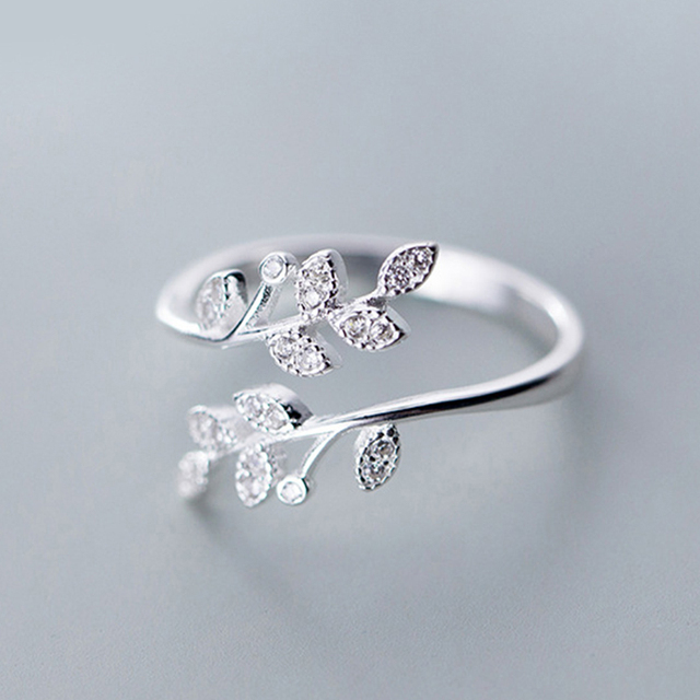 Style Elegant Daisy Flower Opening Ring For Women Adjustable Wedding Party Engagement Finger Rings Statement Jewelry Gift