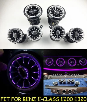 

Air conditioning light for Mercedes Benz E class E200 E320 W213 turbine air outlet LED ambient lights for air vent inlet trim