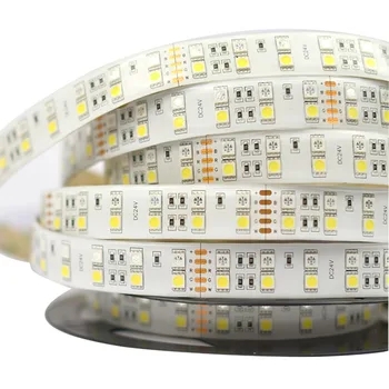 

16.4ft/roll Dual Row RGBW Super Bright Series DC24V 5050SMD 600LEDs Flexible LED Strip Light