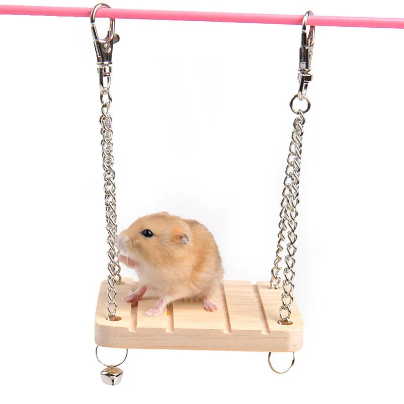 Parrot hamsters small swing hanging bed shake toy suspensions house petsuppliesF 
