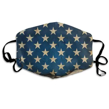

Face Mask 4Th Of July Indenpendence Day Trendy Cycling Half Face Earloop Nose Mask For Men