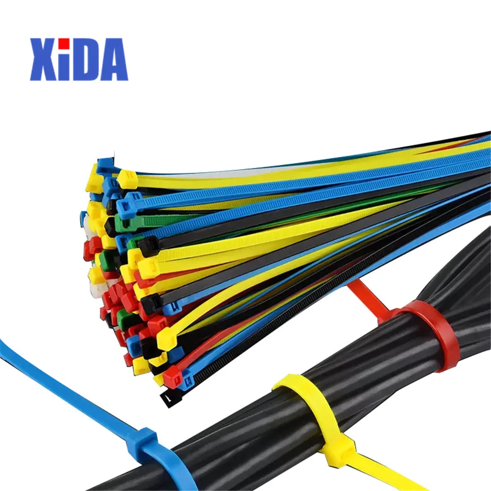 

100pcs 3*100mm Reusable Colorful Standard Self-locking Plastic Nylon Cable Ties Wire Zip Tie Free Shipping
