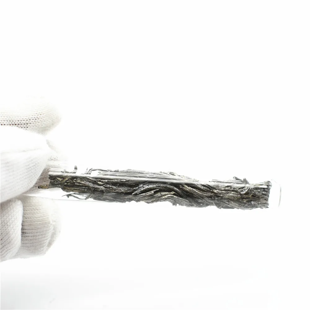 10 г Samarium редкоземельный аргоновый газ защищенный в герметичном стекле Sm металлический элемент 3N чистота 99.9% 10 г для коллекции элементов
