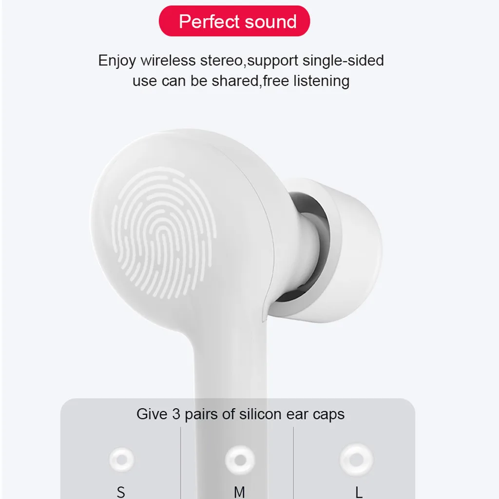 TW50 Mini V5.0 Bluetooth наушники 3D True беспроводные стерео наушники с микрофоном Портативный hifi глубокий бас звук беспроводная двойная гарнитура