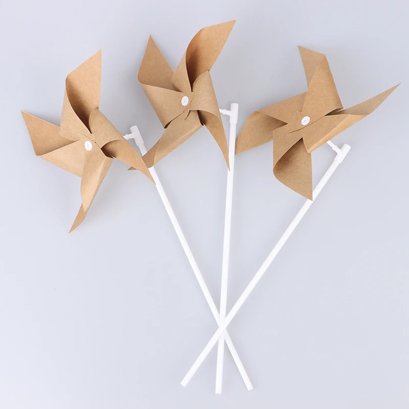 3ピースのパーティーホイール 手作りの風車 ヴィンテージ風 風 装飾 風車 Aliexpress