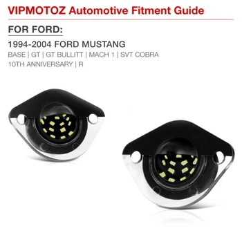 

White License Plate Light SMD 6000K For Ford Mustang 94-04 Replacement