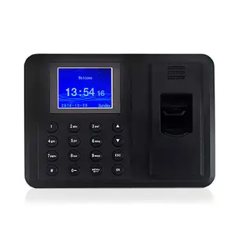 

Biometric Fingerprint Time Attendance Machine Office Time Recorder HR Employee Management C900U Fingerprint Scanner EU Plug