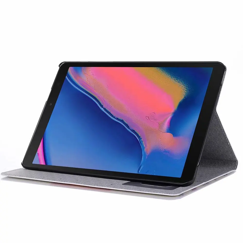 Чехол с изображением животных для samsung Galaxy Tab A 10,1 T510 T515, слот для карт, чехол из искусственной кожи с подставкой для samsung Galaxy T510 T515, чехол
