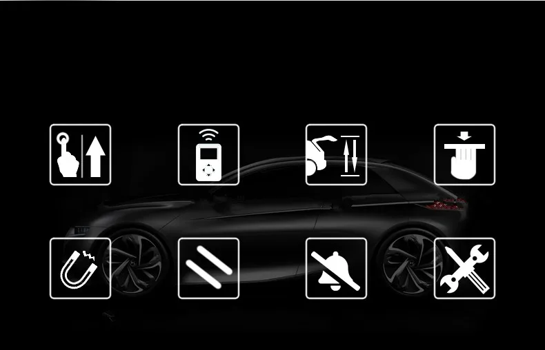 Подходит для MAZDA 8 2012- автомобильные аксессуары электрическая задняя дверь модифицированный датчик ног задняя дверь авто подъемный задний Дверной Переключатель Быстрый