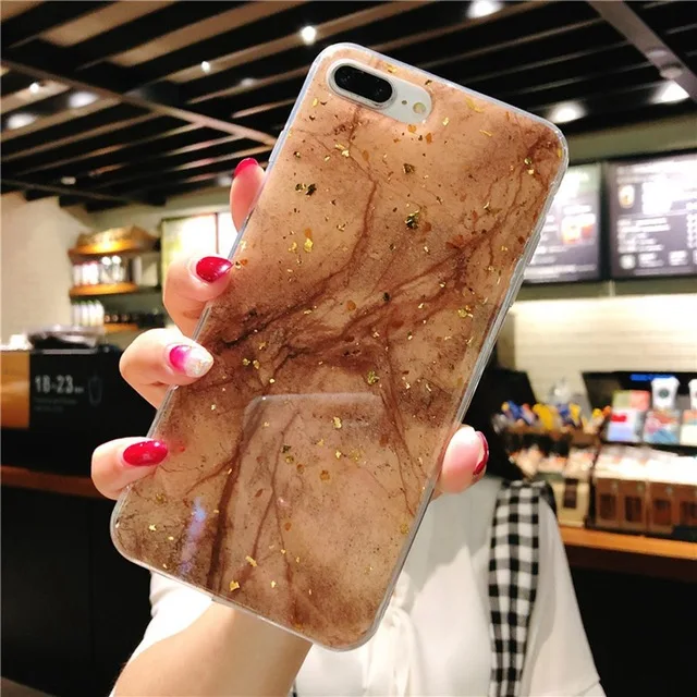 KISSCASE мраморная текстура чехол для iPhone x 7 8 6 6S Plus 5 5S SE мрамор Золотой клей фольги