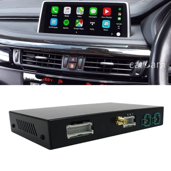 

Bluetooth iphone carplay adapter X6 M E71 2009-2014 CIC system Car Video OEM integration Android Auto Mirror waze map Spotify
