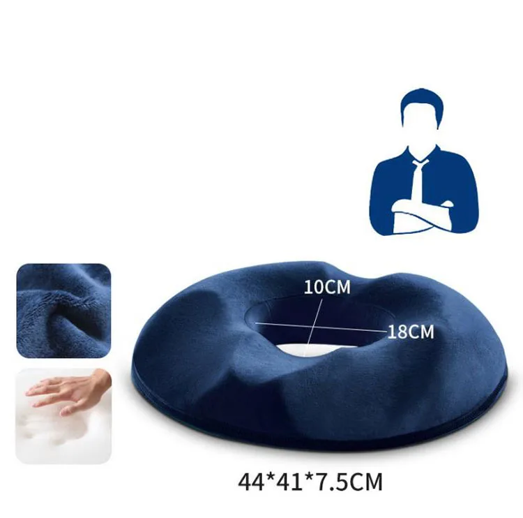 Men blue Подушка из пеноматериала, массажное кресло с защитой от геморроя, подушка для сиденья, Ортопедическая подушка для йоги с эффектом пуш-ап, подушка для автомобильного офисного сиденья, Подушка для стула - Цвет: Men blue