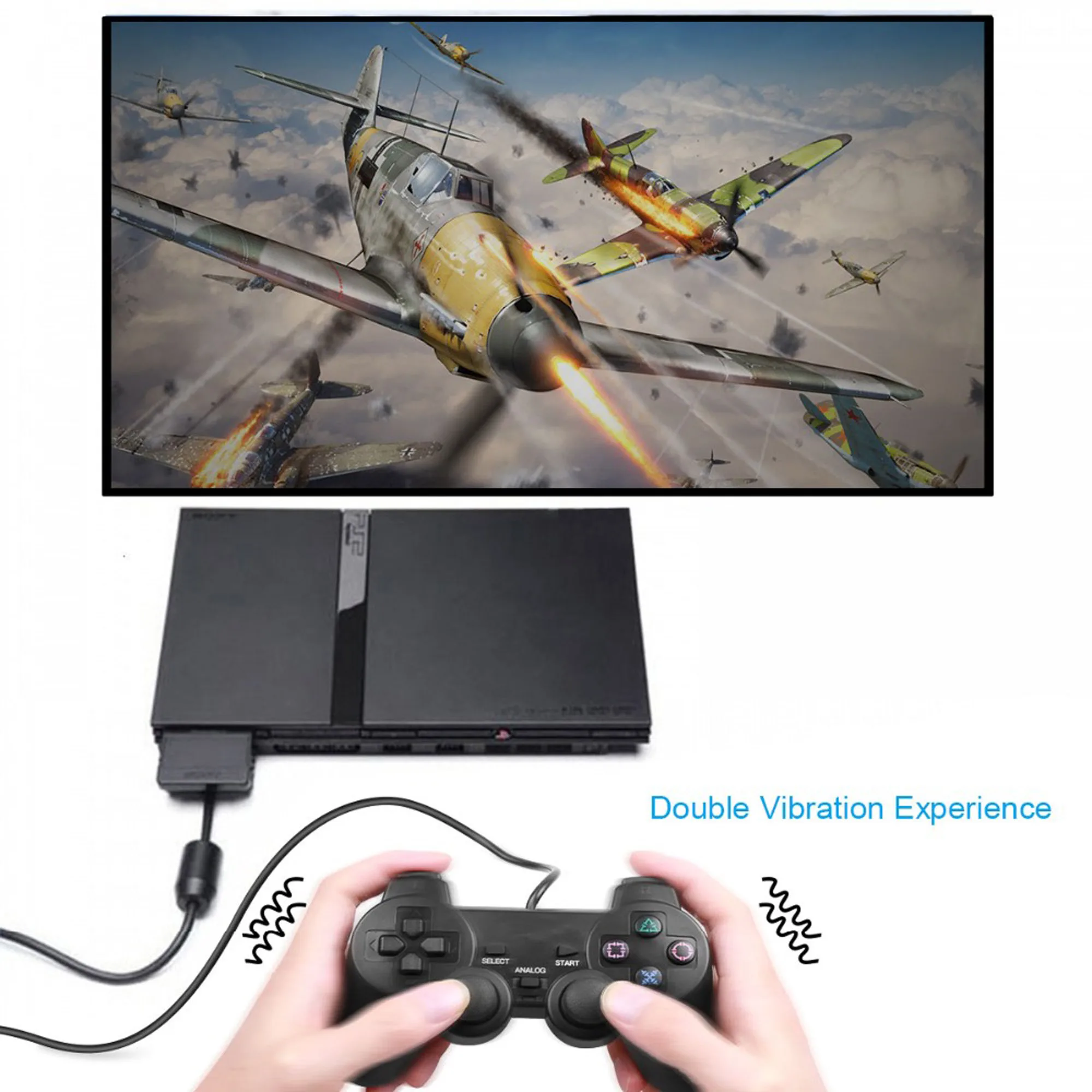  Interesting Black Gamepad pubg controller for PS1 joystick Gamepad PlayStation triggers pubg mobile