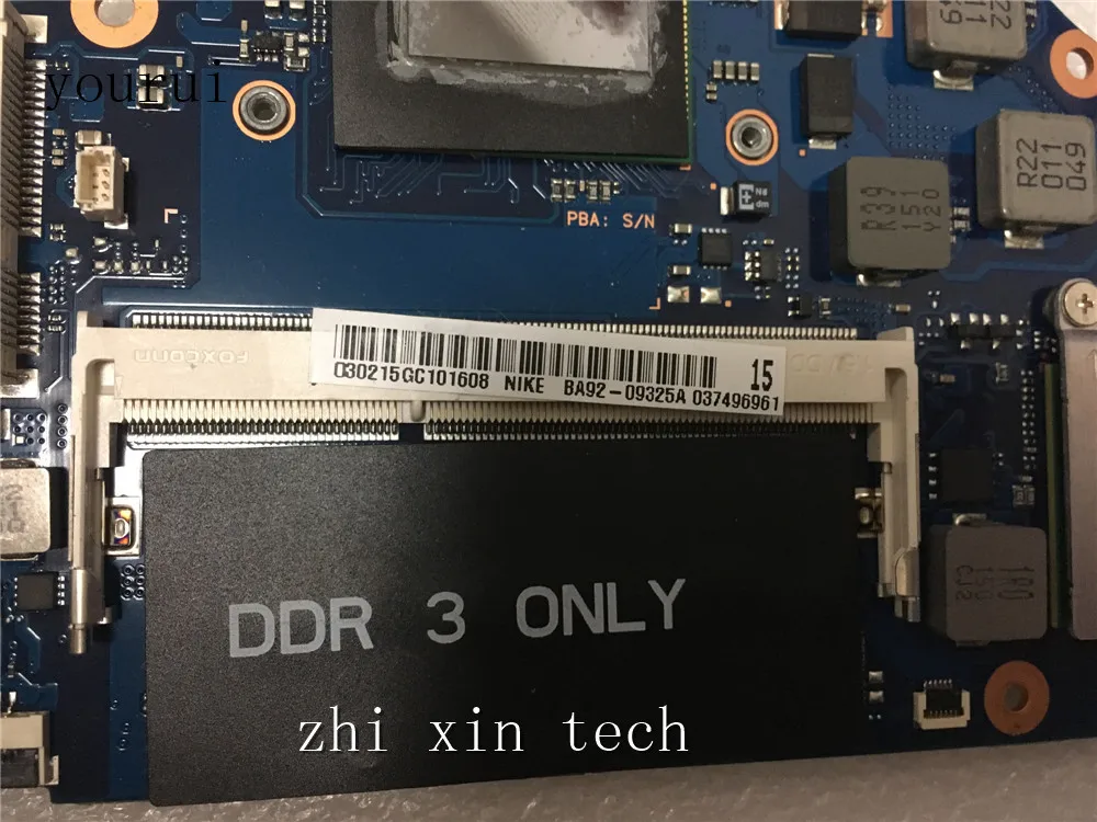 Yourui для samsung NP700Z5A Материнская плата ноутбука BA92-09325A BA92-09325B с cpu DDR3 полностью протестирована