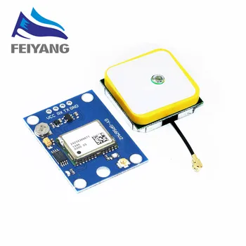 

10pcs/lot GY-NEO6MV2 new GPS module NEO6MV2 with Flight Control EEPROM MWC APM2.5 large antenna