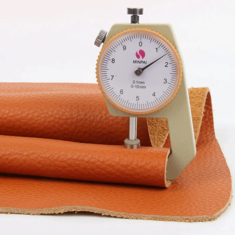 Handmade caramel colour Tanned Vegetable Piece Craft DIY Belt Butt Cowhide Leather Fabric Genuine Leather