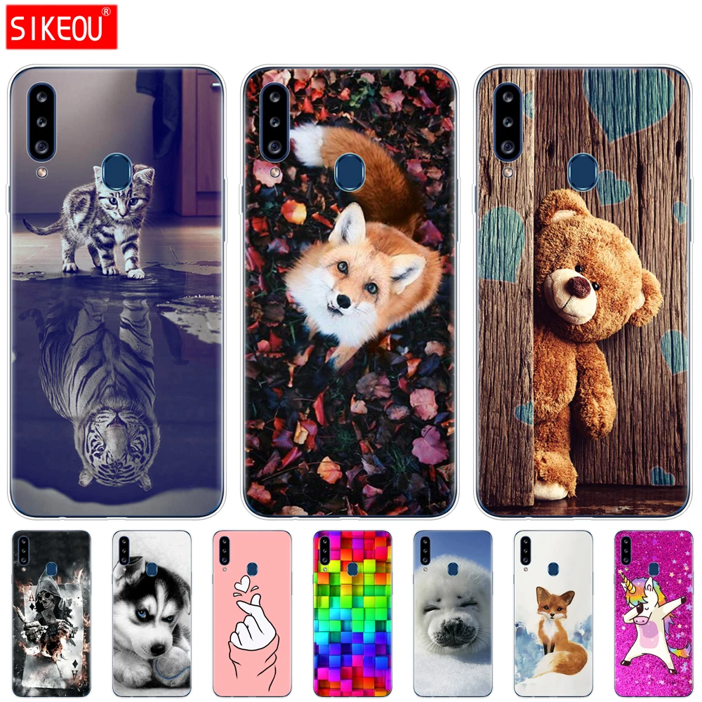

silicon case For Samsung Galaxy a20s Case Galaxy a20s Back Phone Cover For Samsung A20s A 20s a207 SM-a207f Soft TPU Fundas
