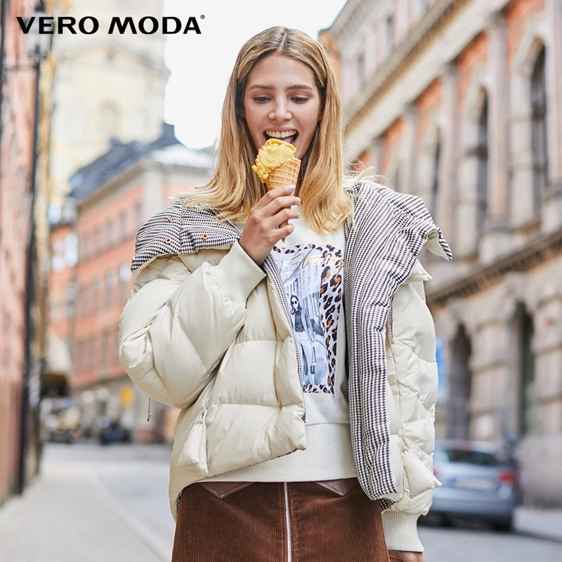 Женский Двухсторонний пуховик с капюшоном Vero Moda | 319423522|Пуховики|