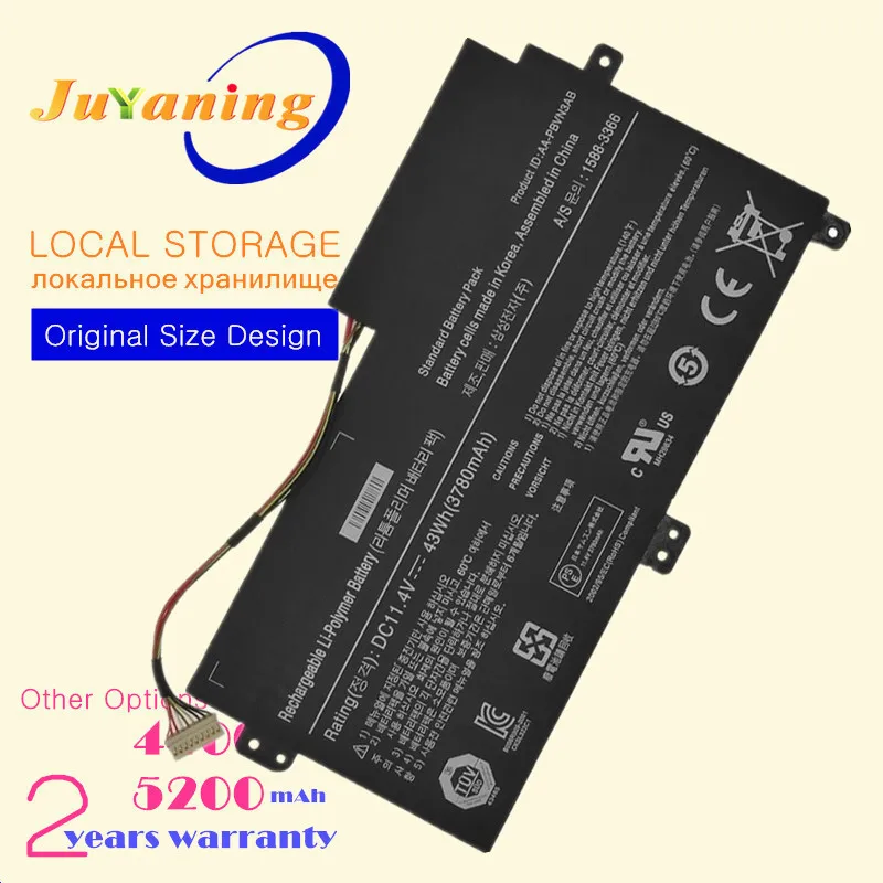 Bateria do Portátil para Samsung Np370r4e Np370r5e Np370r5v Np450r4e Np450r5e Np450r4v Np450r5v Np470r5e Np5e Novo Aa-pbvn3ab