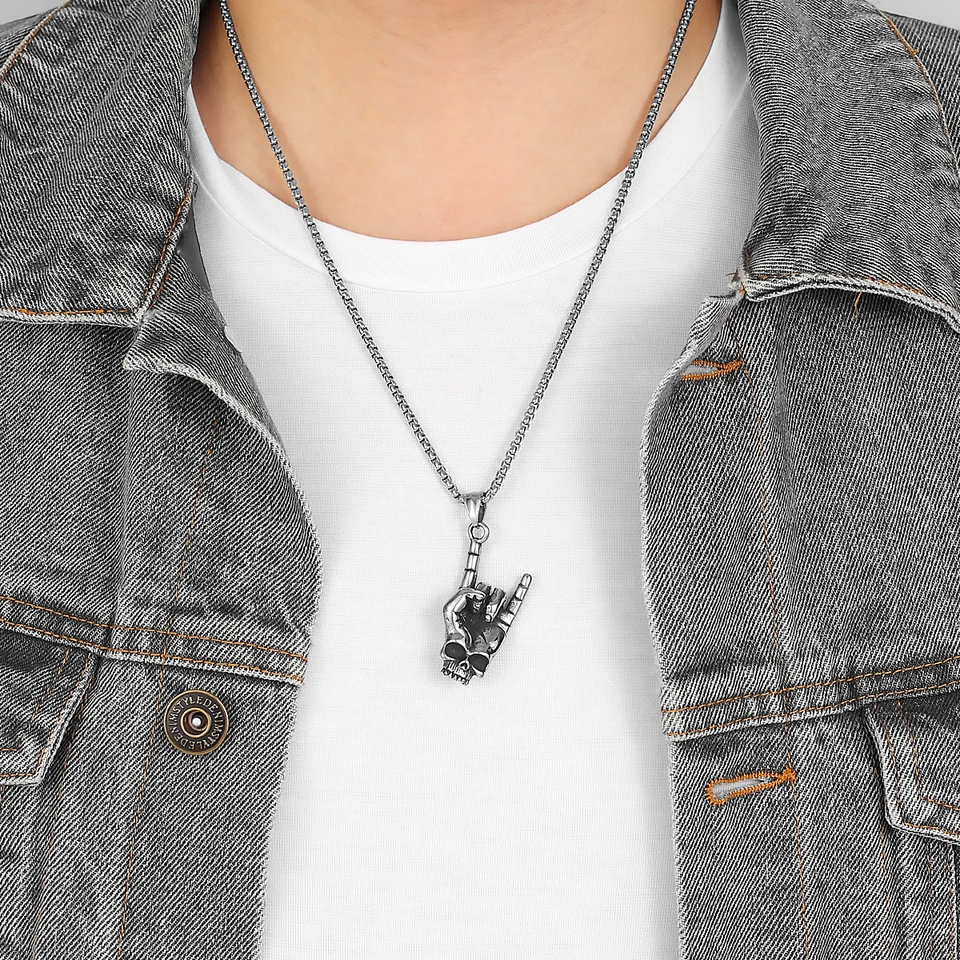 Collar Colgante Gótico Pieza Estilo