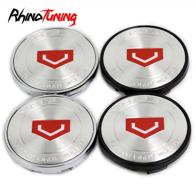 4pcs 66mm 56mm Wolfsburg Edition Emblema Vossen Wheels Center Cap