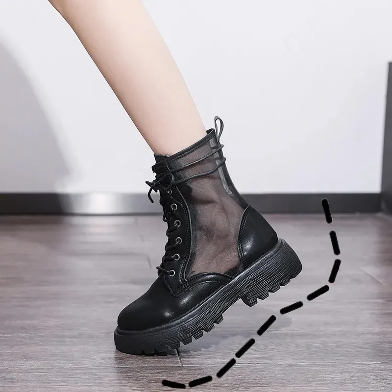Summer Goth Punk Platform Breathable 